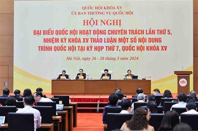 Hội nghị Đại biểu Quốc hội hoạt động chuyên trách lần thứ 5 Hội nghị Đại biểu Quốc hội hoạt động chuyên trách lần thứ 5