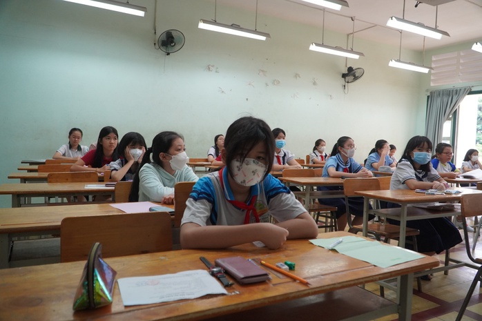 TP HCM tổ chức khảo sát vào lớp 6 ở 6 trường - Ảnh 1.