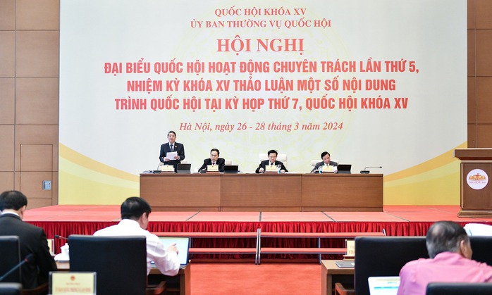 Hội nghị đại biểu Quốc hội hoạt động chuyên trách lần thứ 5