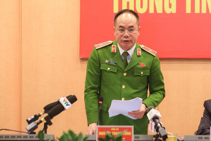 Công an TP Hà Nội thông tin về tài khoản 
