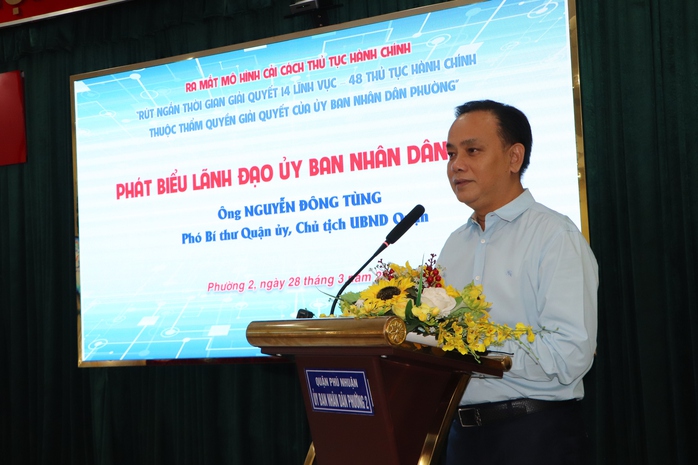 Phường đầu tiên ở quận Phú Nhuận rút ngắn toàn bộ thủ tục hành chính- Ảnh 1. Phường đầu tiên ở quận Phú Nhuận rút ngắn toàn bộ thủ tục hành chính- Ảnh 1.