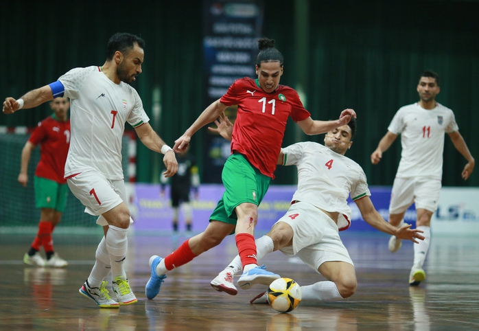 Để Morocco ngược dòng, tuyển futsal Iran không giữ được tỉnh táo- Ảnh 1. Để Morocco ngược dòng, tuyển futsal Iran không giữ được tỉnh táo- Ảnh 1.