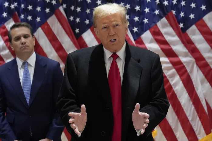 Ông Trump kịch liệt chỉ trích thẩm phán yêu cầu ông “nín lặng”- Ảnh 1. Ông Trump kịch liệt chỉ trích thẩm phán yêu cầu ông “nín lặng”- Ảnh 1.