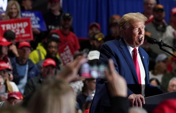 Ông Trump giành chiến thắng mới tại 3 bang- Ảnh 1. Ông Trump giành chiến thắng mới tại 3 bang- Ảnh 1.