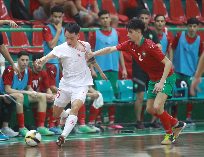 Tuyển futsal Việt Nam xuất sắc cầm hòa đội hạng 8 thế giới- Ảnh 1. Tuyển futsal Việt Nam xuất sắc cầm hòa đội hạng 8 thế giới- Ảnh 1.