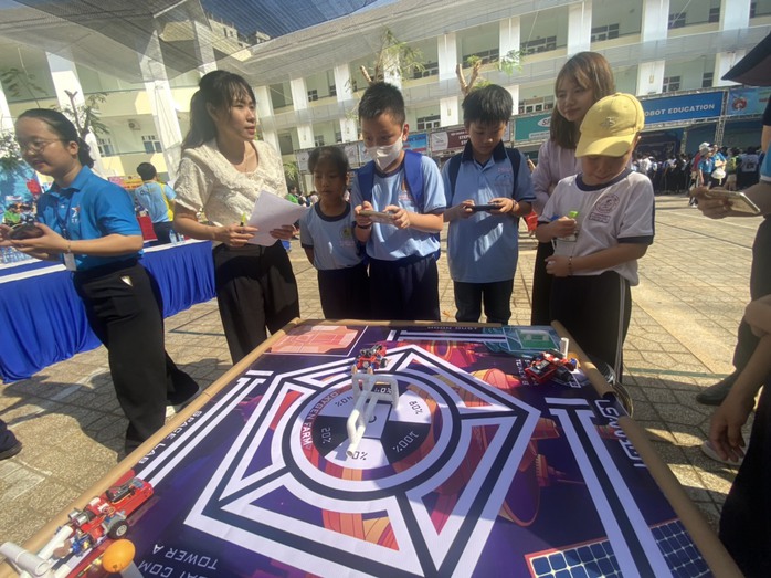 Học sinh trải nghiệm STEM: Học sinh trải nghiệm STEM: