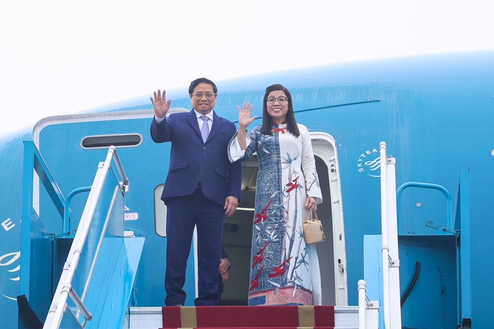 Thủ tướng Phạm Minh Chính lên đường dự Hội nghị cấp cao đặc biệt ASEAN - Úc- Ảnh 1. Thủ tướng Phạm Minh Chính lên đường dự Hội nghị cấp cao đặc biệt ASEAN - Úc- Ảnh 1.