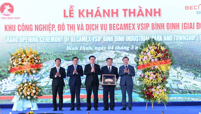 Khánh thành KCN Becamex VSIP Bình Định- Ảnh 3. Khánh thành KCN Becamex VSIP Bình Định- Ảnh 3.