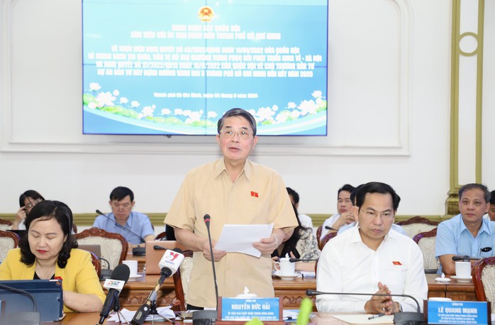 Chủ tịch Phan Văn Mãi: Nghị quyết về Vành đai 3 thực hiện rất thành công, hiệu quả- Ảnh 1. Chủ tịch Phan Văn Mãi: Nghị quyết về Vành đai 3 thực hiện rất thành công, hiệu quả- Ảnh 1.