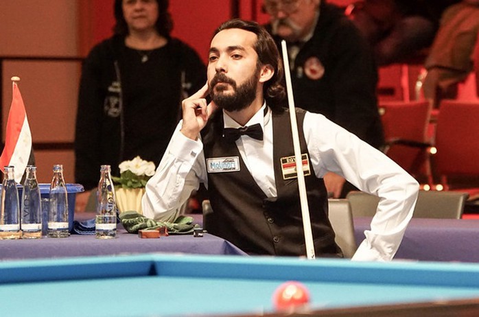 Trần Quyết Chiến vô địch World Cup billiards carom Bogota 2024- Ảnh 2. Trần Quyết Chiến vô địch World Cup billiards carom Bogota 2024- Ảnh 2.