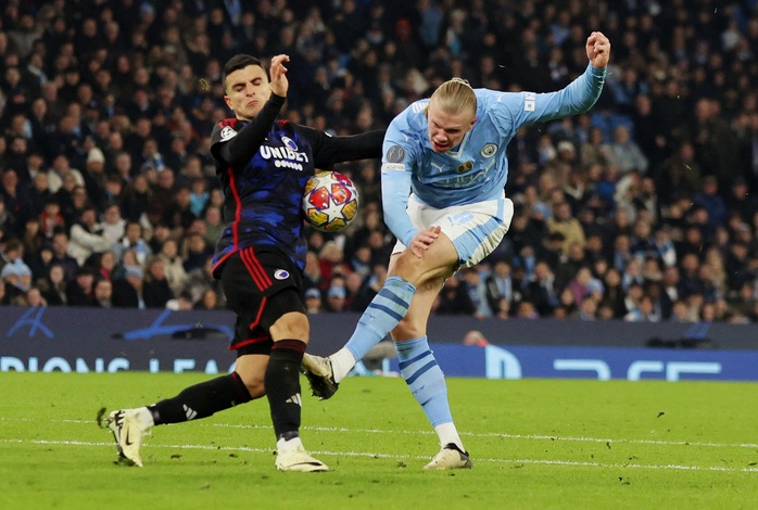 Đánh phủ đầu Copenhagen, Man City giành vé tứ kết Champions League- Ảnh 6. Đánh phủ đầu Copenhagen, Man City giành vé tứ kết Champions League- Ảnh 6.