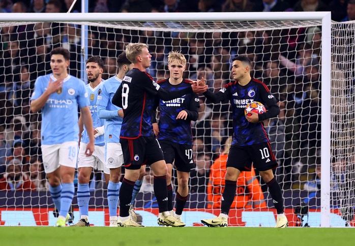 Đánh phủ đầu Copenhagen, Man City giành vé tứ kết Champions League- Ảnh 4. Đánh phủ đầu Copenhagen, Man City giành vé tứ kết Champions League- Ảnh 4.