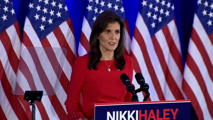 Bầu cử Mỹ: Bà Nikki Haley chấm dứt chiến dịch tranh cử- Ảnh 1. Bầu cử Mỹ: Bà Nikki Haley chấm dứt chiến dịch tranh cử- Ảnh 1.