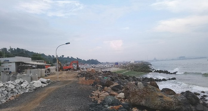 Nhiều sai sót tại dự án kè biển Bình Thuận- Ảnh 1. Nhiều sai sót tại dự án kè biển Bình Thuận- Ảnh 1.