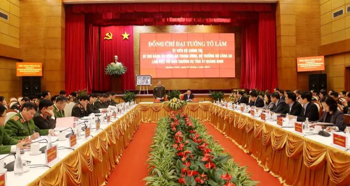 Bộ trưởng Tô Lâm: Tăng 1.000 biên chế cho Công an tỉnh Quảng Ninh- Ảnh 1. Bộ trưởng Tô Lâm: Tăng 1.000 biên chế cho Công an tỉnh Quảng Ninh- Ảnh 1.