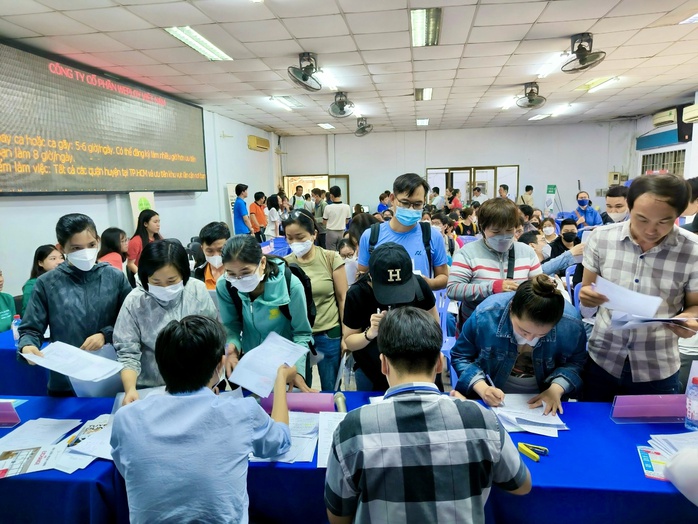 TP HCM: Số lượng người hưởng trợ cấp thất nghiệp trong tháng 2-2024 tăng- Ảnh 1. TP HCM: Số lượng người hưởng trợ cấp thất nghiệp trong tháng 2-2024 tăng- Ảnh 1.