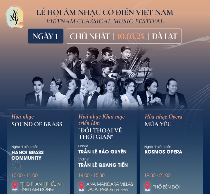 Lễ hội âm nhạc cổ điển Việt Nam 2024: nghe nhạc, ngắm tranh- Ảnh 2. Lễ hội âm nhạc cổ điển Việt Nam 2024: nghe nhạc, ngắm tranh- Ảnh 2.