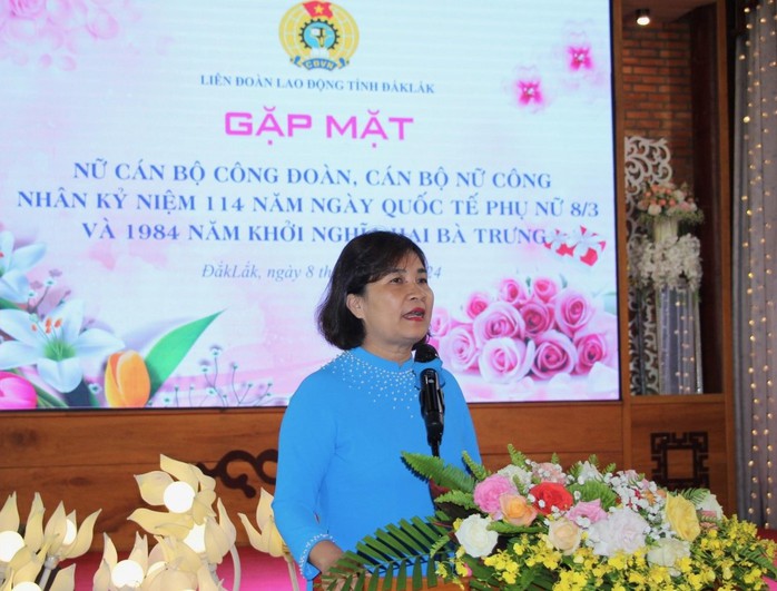 Đắk Lắk: Nhiều hoạt động ý nghĩa cho đoàn viên, công nhân, lao động nữ- Ảnh 2. Đắk Lắk: Nhiều hoạt động ý nghĩa cho đoàn viên, công nhân, lao động nữ- Ảnh 2.