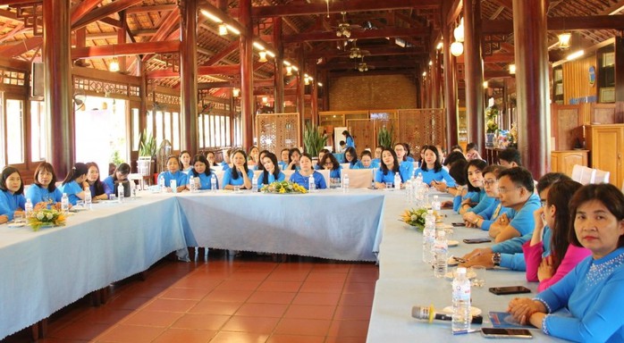 Đắk Lắk: Nhiều hoạt động ý nghĩa cho đoàn viên, công nhân, lao động nữ- Ảnh 1. Đắk Lắk: Nhiều hoạt động ý nghĩa cho đoàn viên, công nhân, lao động nữ- Ảnh 1.