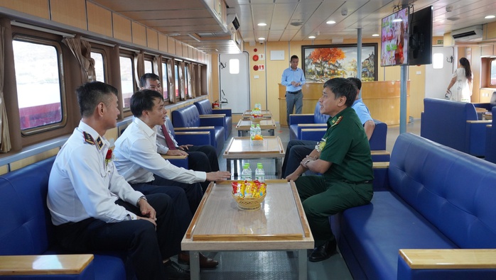 Bên trong tàu cao tốc lớn nhất Việt Nam- Ảnh 7. Bên trong tàu cao tốc lớn nhất Việt Nam- Ảnh 7.