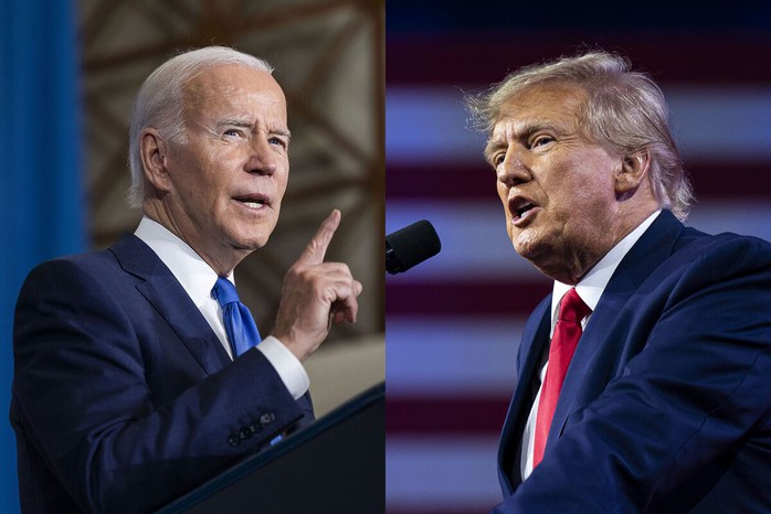 Tổng thống Biden và ông Trump chạm trán tại Tổng thống Biden và ông Trump chạm trán tại