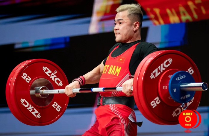Lực sĩ cử tạ Lại Gia Thành giành HCV World Cup- Ảnh 5.