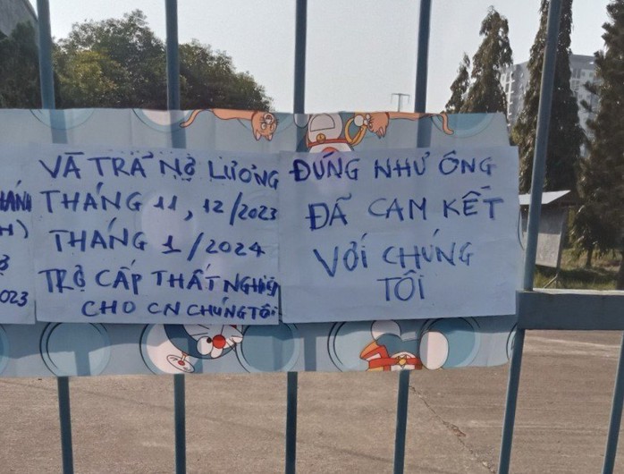 Công nhân may tại Đà Nẵng ngưng việc đòi lương- Ảnh 2. Công nhân may tại Đà Nẵng ngưng việc đòi lương- Ảnh 2.
