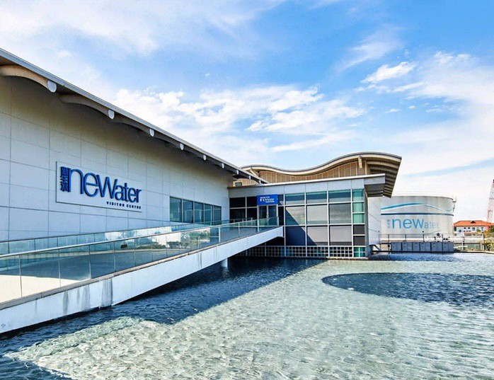 Một trung tâm của chương trình NEWater tại Singapore Ảnh: PUB.GOV.SG Một trung tâm của chương trình NEWater tại Singapore Ảnh: PUB.GOV.SG