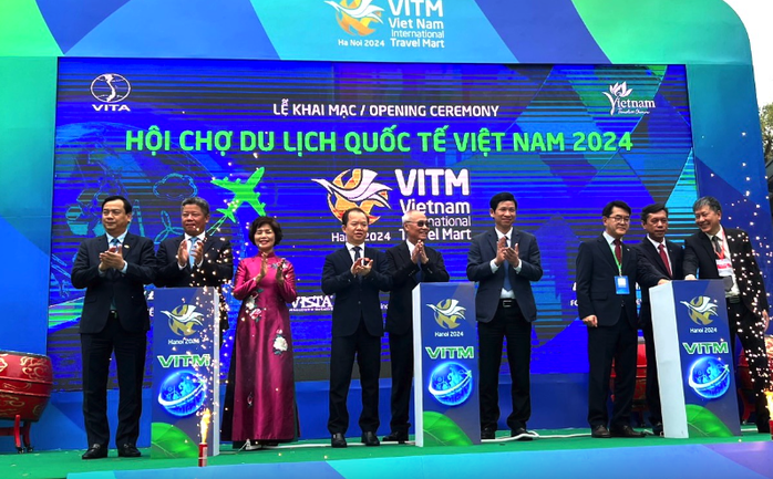 Hơn 700 doanh nghiệp tham gia Hội chợ Du lịch quốc tế Hà Nội 2024- Ảnh 1. Hơn 700 doanh nghiệp tham gia Hội chợ Du lịch quốc tế Hà Nội 2024- Ảnh 1.