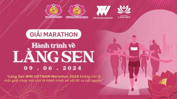 Công bố giải chạy marathon "Hành trình về Làng Sen 2024"- Ảnh 1. Công bố giải chạy marathon "Hành trình về Làng Sen 2024"- Ảnh 1.