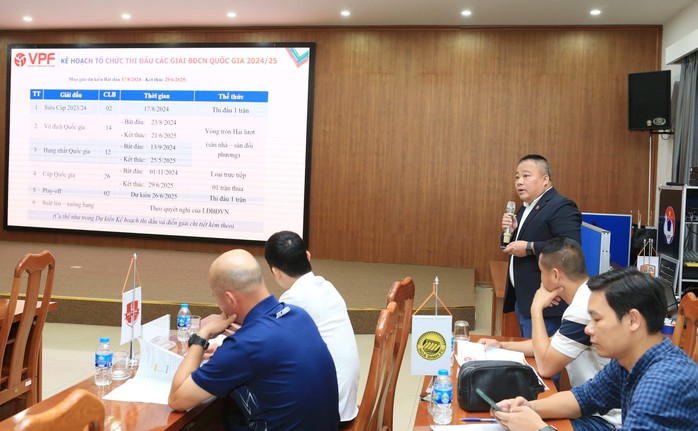 V-League 2024-2025 sẽ ít bị ngắt quãng- Ảnh 3. V-League 2024-2025 sẽ ít bị ngắt quãng- Ảnh 3.