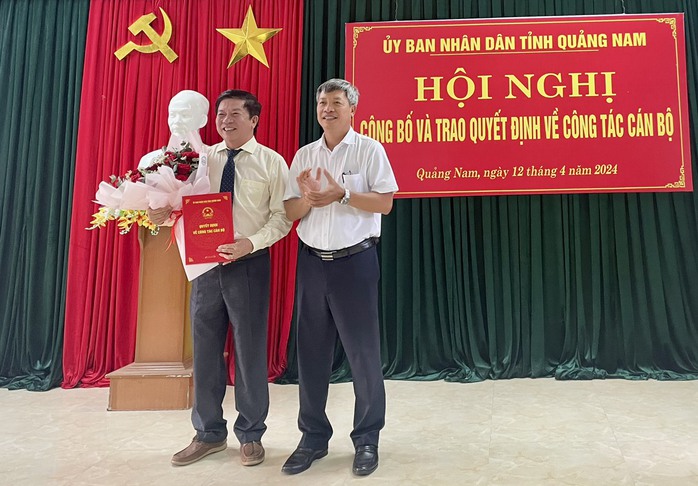 Quảng Nam công bố quyết định về công tác cán bộ- Ảnh 1. Quảng Nam công bố quyết định về công tác cán bộ- Ảnh 1.