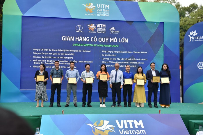 Doanh thu hơn 180 tỉ đồng tại Hội chợ Du lịch quốc tế Việt Nam- Ảnh 2. Doanh thu hơn 180 tỉ đồng tại Hội chợ Du lịch quốc tế Việt Nam- Ảnh 2.