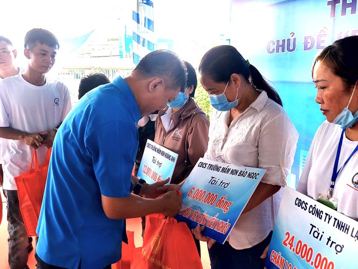 Báo Người Lao động và LĐLĐ quận Bình Tân hợp tác tuyên truyền, chăm lo cho CNVC-LĐ- Ảnh 5.