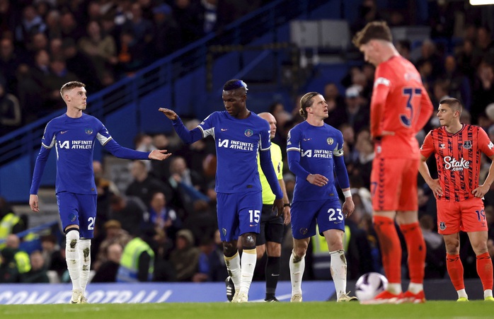 Cole Palmer lập poker, Chelsea dội mưa bàn thắng hạ Everton- Ảnh 2.