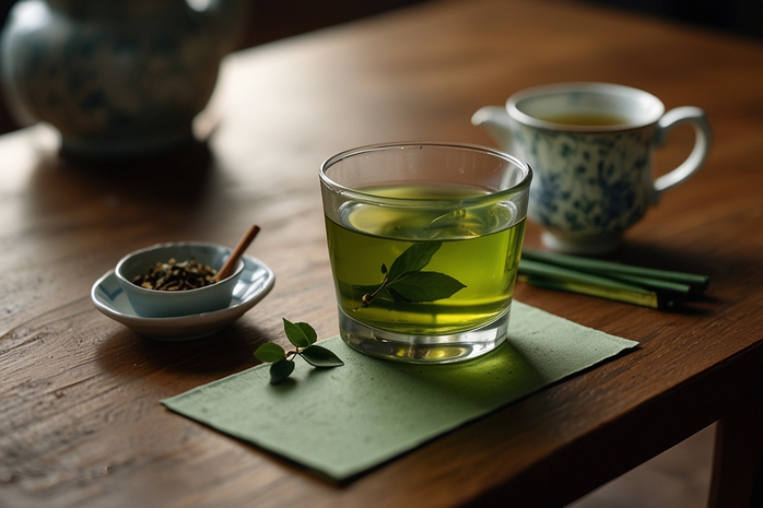 Kết quả bất ngờ khi uống trà xanh lúc làm việc- Ảnh 1. Kết quả bất ngờ khi uống trà xanh lúc làm việc- Ảnh 1.