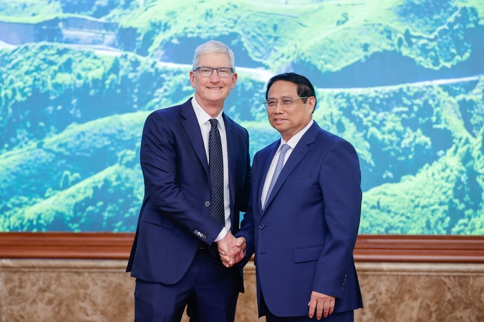 Thủ tướng đề nghị Apple xác định Việt Nam là cứ điểm trên toàn cầu- Ảnh 2. Thủ tướng đề nghị Apple xác định Việt Nam là cứ điểm trên toàn cầu- Ảnh 2.