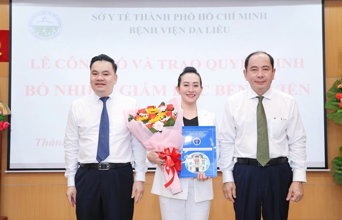 Bệnh viện Da liễu TP HCM có nữ giám đốc mới- Ảnh 1. Bệnh viện Da liễu TP HCM có nữ giám đốc mới- Ảnh 1.