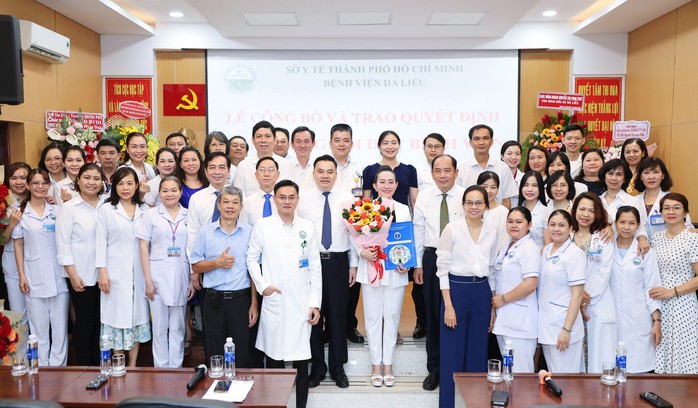 Bệnh viện Da liễu TP HCM có nữ giám đốc mới- Ảnh 2. Bệnh viện Da liễu TP HCM có nữ giám đốc mới- Ảnh 2.