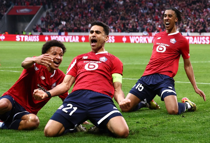 Benjamin Andre đưa Lille vượt lên dẫn 2-0 ở phút 67 Benjamin Andre đưa Lille vượt lên dẫn 2-0 ở phút 67