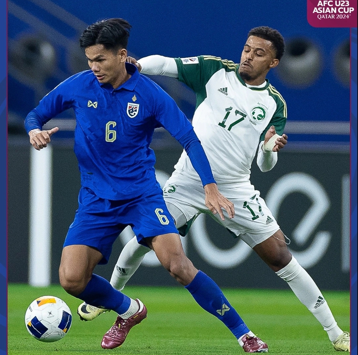 Giải U23 châu Á: Thái Lan thua đậm, Trung Quốc hết cơ hội đi tiếp- Ảnh 1. Giải U23 châu Á: Thái Lan thua đậm, Trung Quốc hết cơ hội đi tiếp- Ảnh 1.
