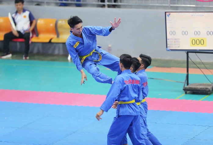 Hơn 350 VĐV tranh tài tại Giải Vô địch Vovinam các đội mạnh toàn quốc 2024- Ảnh 2. Hơn 350 VĐV tranh tài tại Giải Vô địch Vovinam các đội mạnh toàn quốc 2024- Ảnh 2.