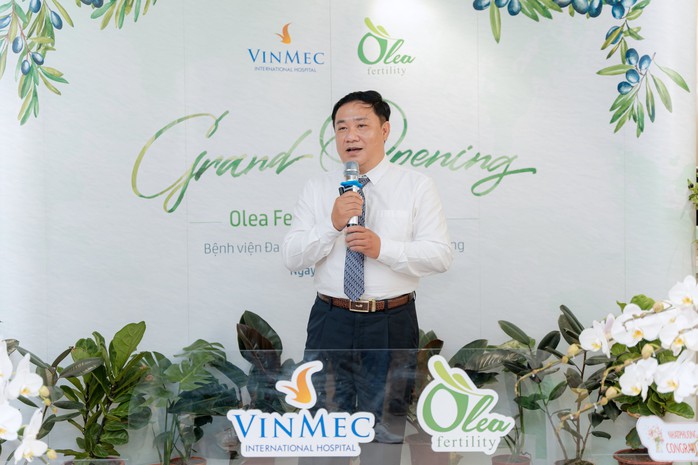 BS Trịnh Ngọc Hiệp - PGD Sở Y tế tỉnh Khánh Hòa phát biểu tại Lễ khai trương BS Trịnh Ngọc Hiệp - PGD Sở Y tế tỉnh Khánh Hòa phát biểu tại Lễ khai trương