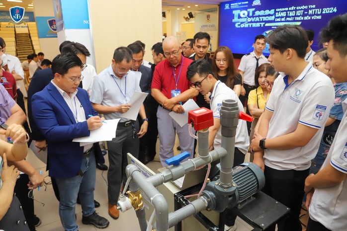 Dự án Hệ thống bơm nước IOT dành giải nhất cuộc thi Sáng tạo IOT- Ảnh 1. Dự án Hệ thống bơm nước IOT dành giải nhất cuộc thi Sáng tạo IOT- Ảnh 1.