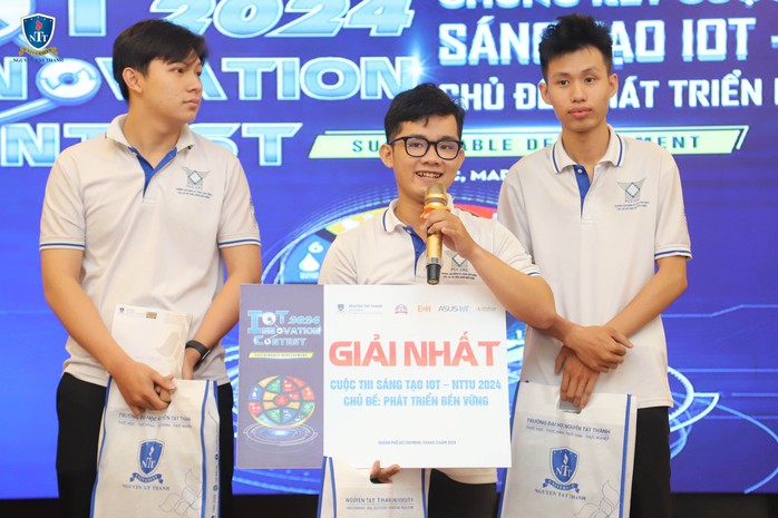 Dự án Hệ thống bơm nước IOT dành giải nhất cuộc thi Sáng tạo IOT- Ảnh 4. Dự án Hệ thống bơm nước IOT dành giải nhất cuộc thi Sáng tạo IOT- Ảnh 4.