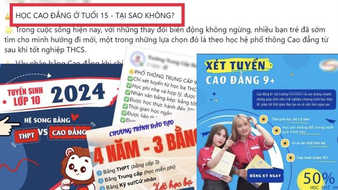 Tránh gây ngộ nhận khi tuyển sinh nghề nghiệp- Ảnh 2. Tránh gây ngộ nhận khi tuyển sinh nghề nghiệp- Ảnh 2.