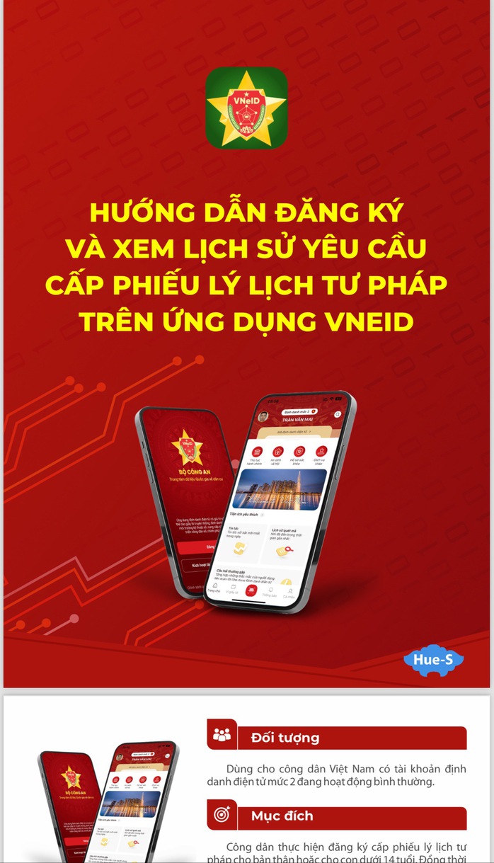 Thừa Thiên - Huế thí điểm cấp phiếu lý lịch tư pháp trên VNeID từ ngày 22-4- Ảnh 2. Thừa Thiên - Huế thí điểm cấp phiếu lý lịch tư pháp trên VNeID từ ngày 22-4- Ảnh 2.
