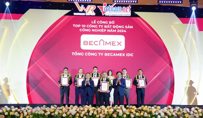 Becamex IDC là nhà phát triển bất động sản số 1 năm 2024- Ảnh 1.