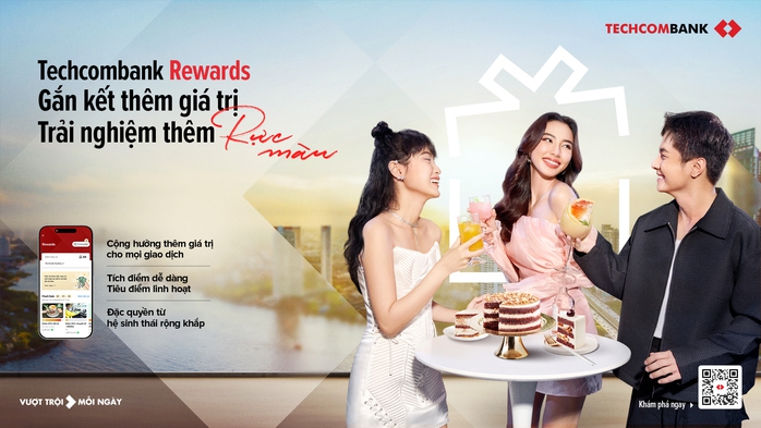 Techcombank Rewards: Nghịch lý rực màu khi tiêu tiền được “tặng tiền”- Ảnh 1. Techcombank Rewards: Nghịch lý rực màu khi tiêu tiền được “tặng tiền”- Ảnh 1.