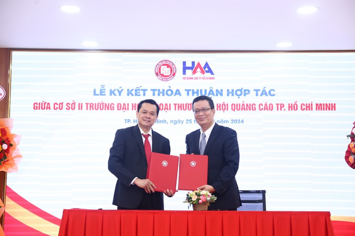 Hội Quảng cáo TP HCM và Trường ĐH Ngoại thương ký kết hợp tác- Ảnh 1. Hội Quảng cáo TP HCM và Trường ĐH Ngoại thương ký kết hợp tác- Ảnh 1.